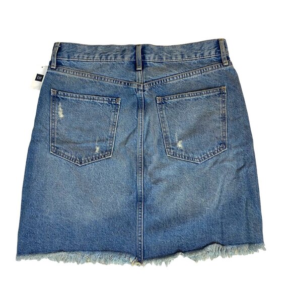 GAP 5-POCKET PENCIL SKIRT DISTRESSED SIZE 29T NEW WITH TAG - Picture 2 of 4